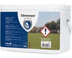 Excellent Citroenzuur 1 kg - Citric acid - Spoelwatertankreiniger - Citroenzuur poeder - Roest verwijderen
