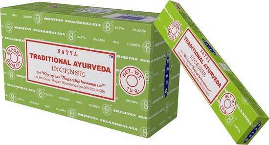 Wierook Satya Traditional Ayurveda - 15 g - (12 doosjes)