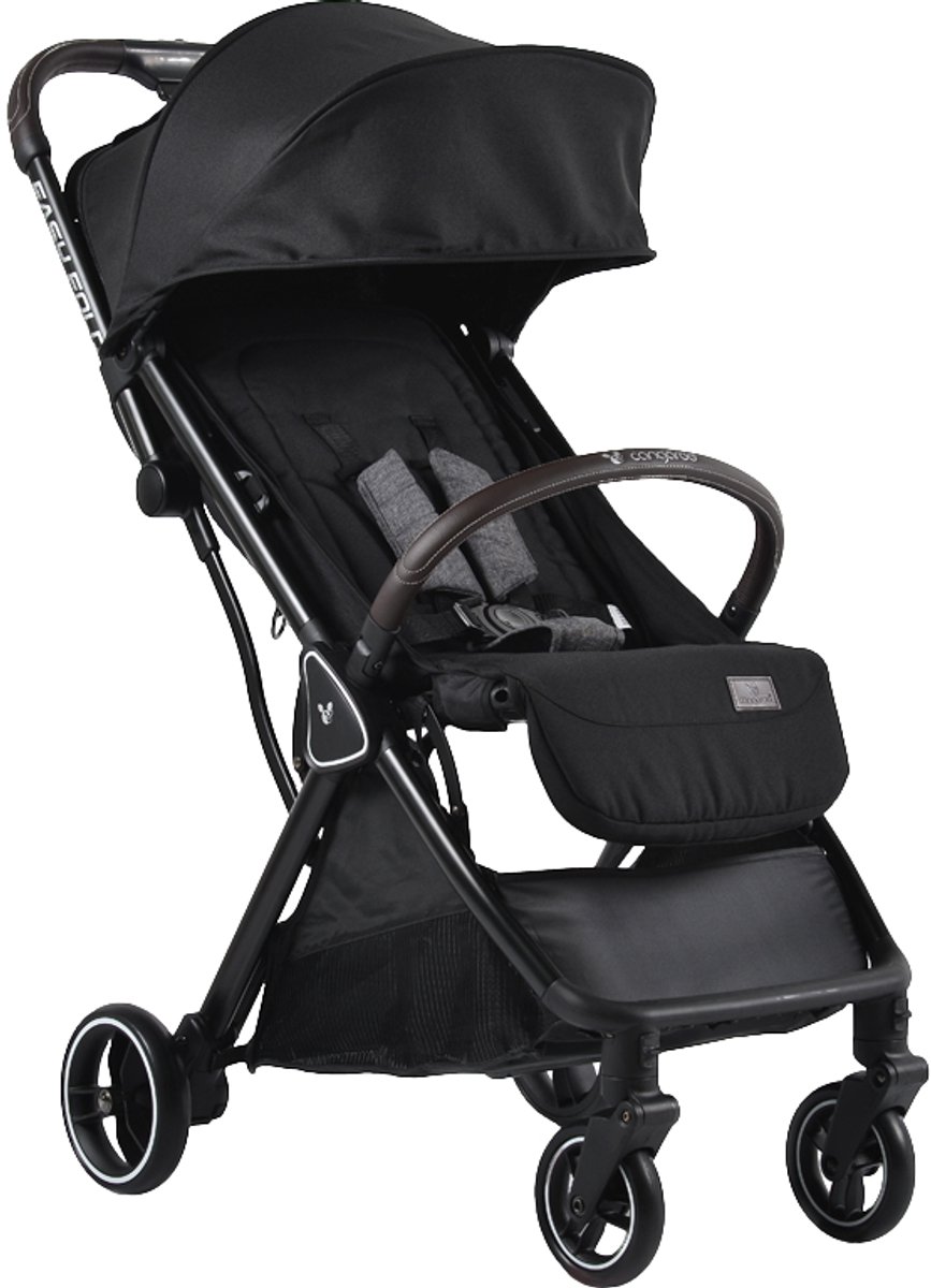 Cangaroo Easy Fold Black Wandelwagen