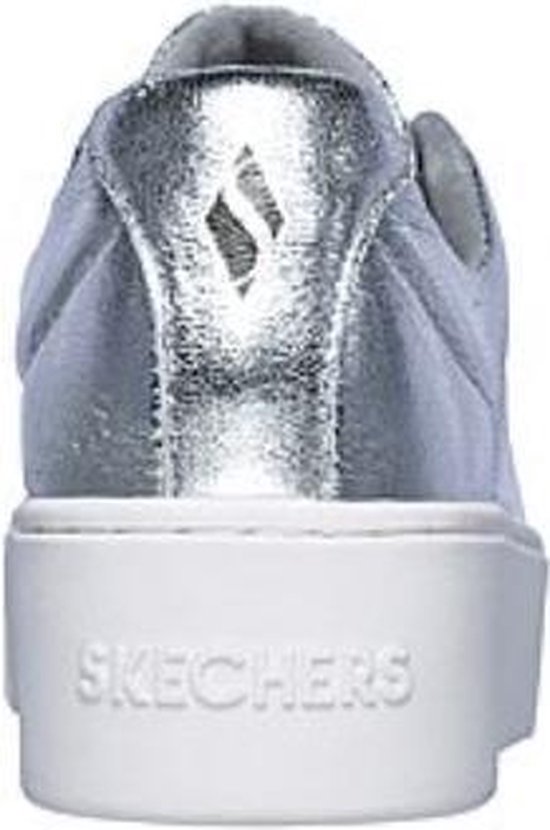 Skechers Highness Royally High zilver sneakers dames (73890 SIL) | Bestel  nu!