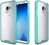 Hybrid Armor Case - Samsung Galaxy A8 (2018) - Groen