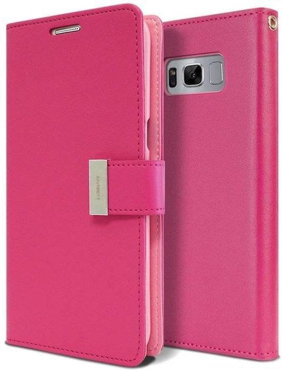 Etui Portefeuille Samsung Galaxy S8 Rich Diary Magenta