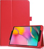 Tablet hoes geschikt voor Samsung Galaxy Tab S5e flip hoes - Rood