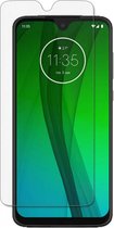 Screenprotector voor Motorola Moto G7 Plus - tempered glass screenprotector - Case Friendly - Transparant