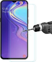 2 STKS ENKAY Hat-Prince 0.26mm 9H 2.5D gebogen volledig scherm gehard glasfolie voor Galaxy M20