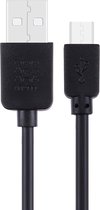 HAWEEL High Speed 35 Cores Micro USB naar USB Data Sync laad Kabel voor Samsung Galaxy S6 / S5 / S IV, LG, HTC, Lengte: 1m(zwart)