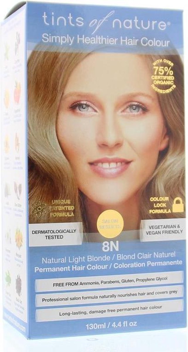 Tints Of Nature Haarkleuring - 8N Natural Blond