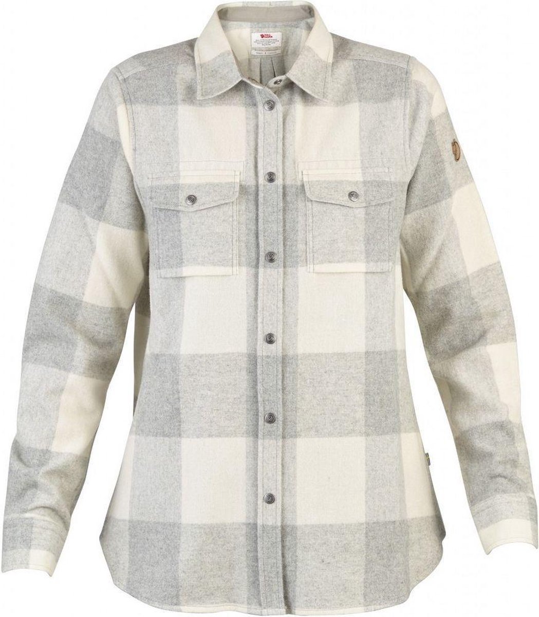 Canada Shirt LS Women 021-113/fog chalk Wit