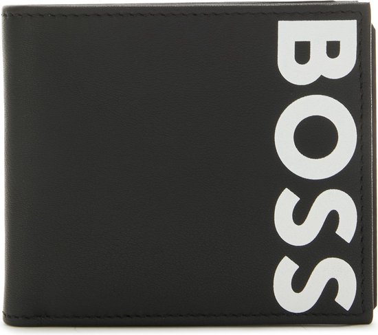 Hugo Boss - Big BL 8cc portemonnee - RFID - heren - black (!!let op, geen kleingeldvak!!)