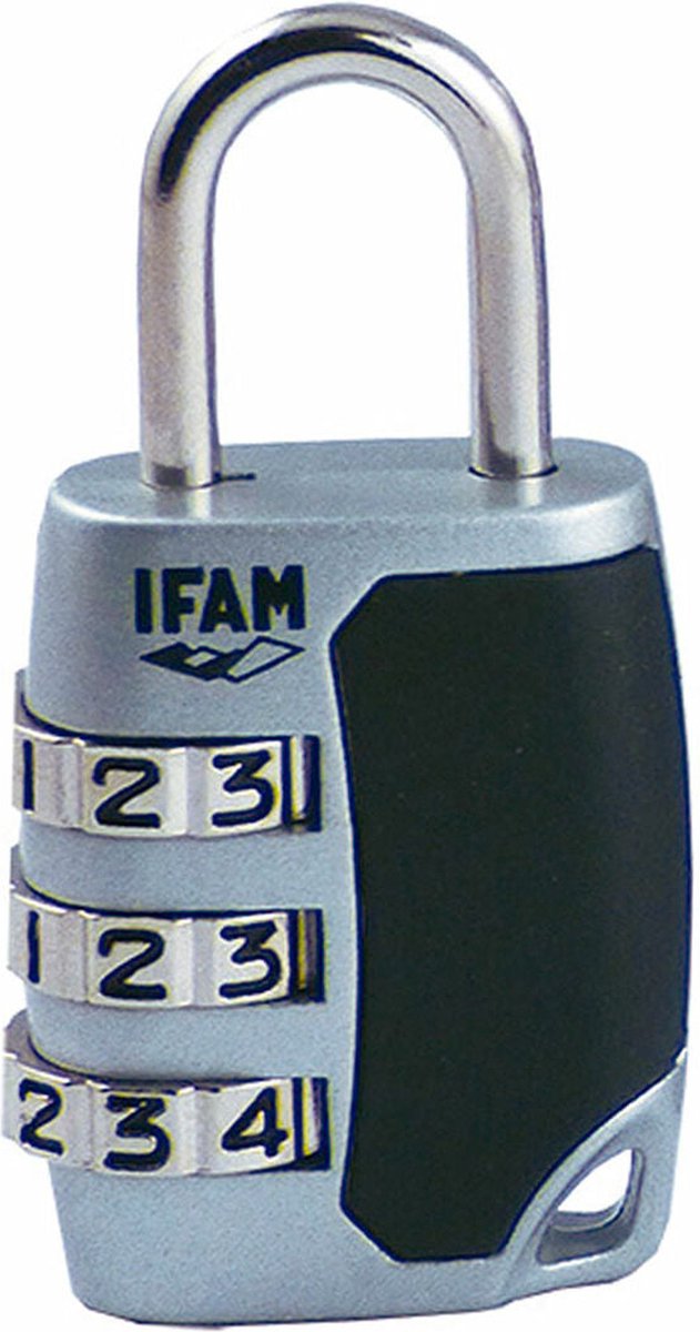 Combinatieslot IFAM C25S Zink Chroomstaal (2,6 cm)