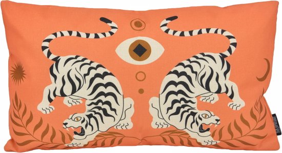 Sierkussen Irina Tiger Asiatique | 30 x 50 cm | Katoen/ Lin