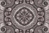 Fotobehang - Vlies Behang - Mozaiek - Geometrie - Kunst - 152,5 x 104 cm