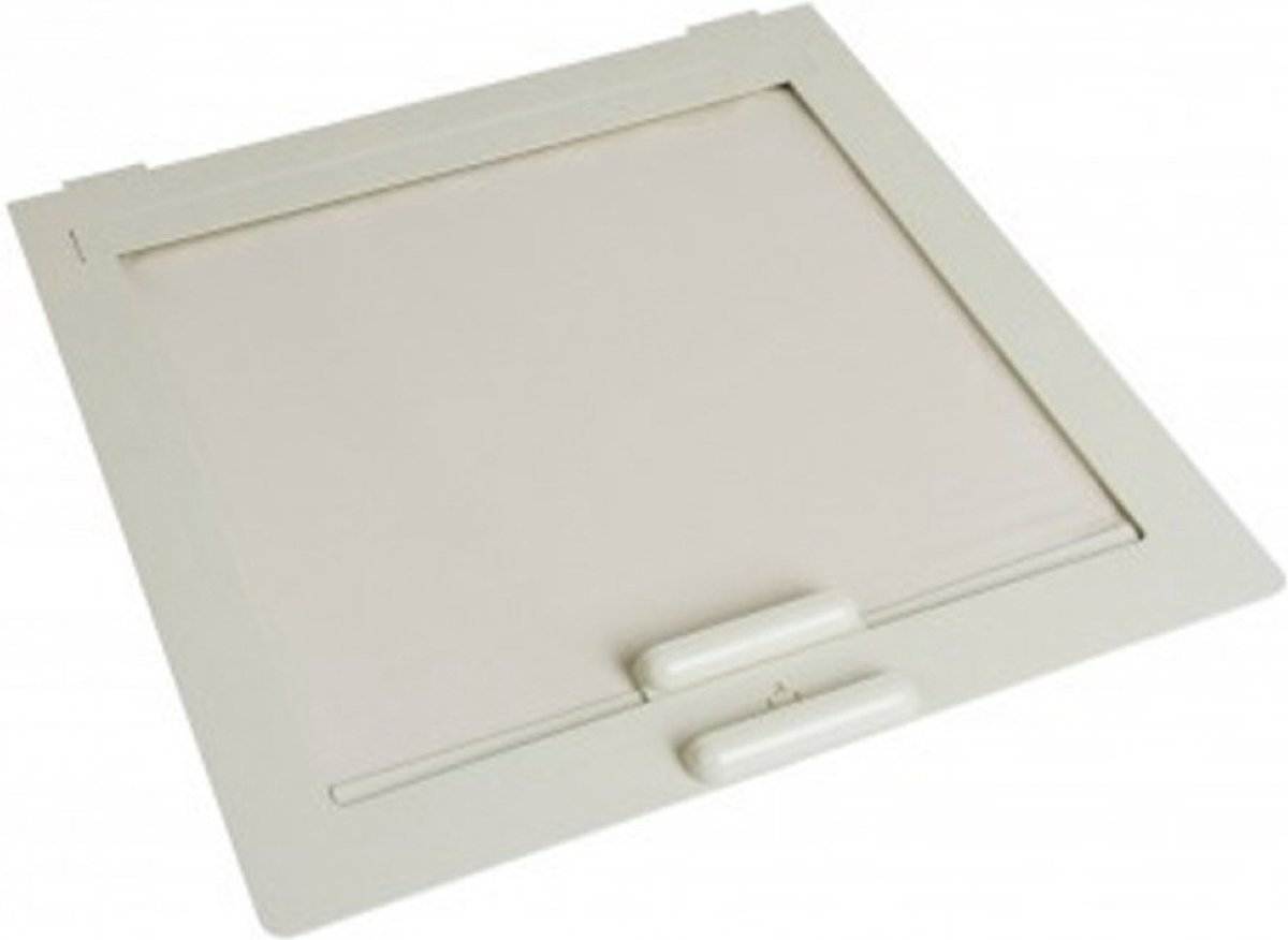 Dakluik vliegenhor+frame ( 40x40 WIT)
