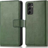 iMoshion Hoesje Geschikt voor Samsung Galaxy A14 (5G) / A14 (4G) Hoesje Met Pasjeshouder - iMoshion Luxe Bookcase - Groen