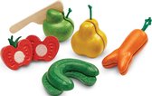 PlanToys Houten Speelgoed Fruit en groenten