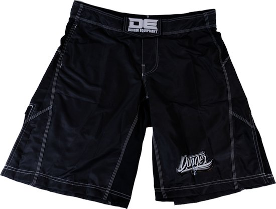 Danger MMA shorts - satijn-microvezel - zwart