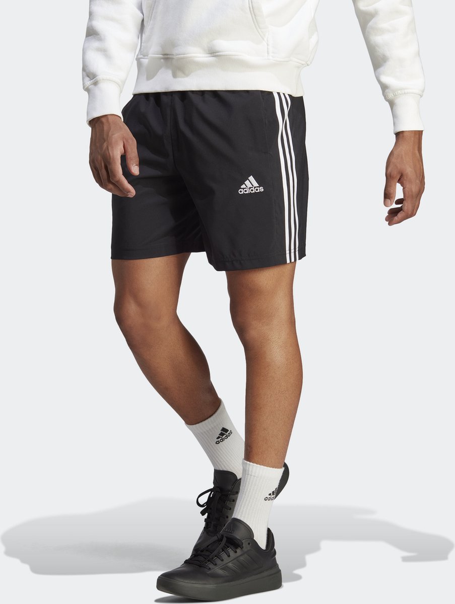 adidas Sportswear AEROREADY Essentials Chelsea 3-Stripes Short - Heren -  Zwart - S | bol.com