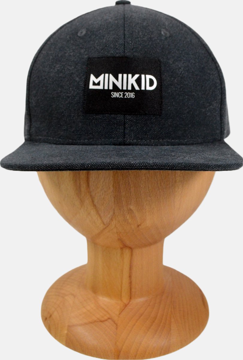 25% korting Minikidz Snapback pet urban vintage zwart | Minikid 2-10 jaar