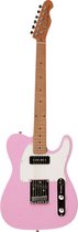 Bol.com Fazley Sunset Series Tempest 90 Shell Pink elektrische gitaar met gigbag aanbieding