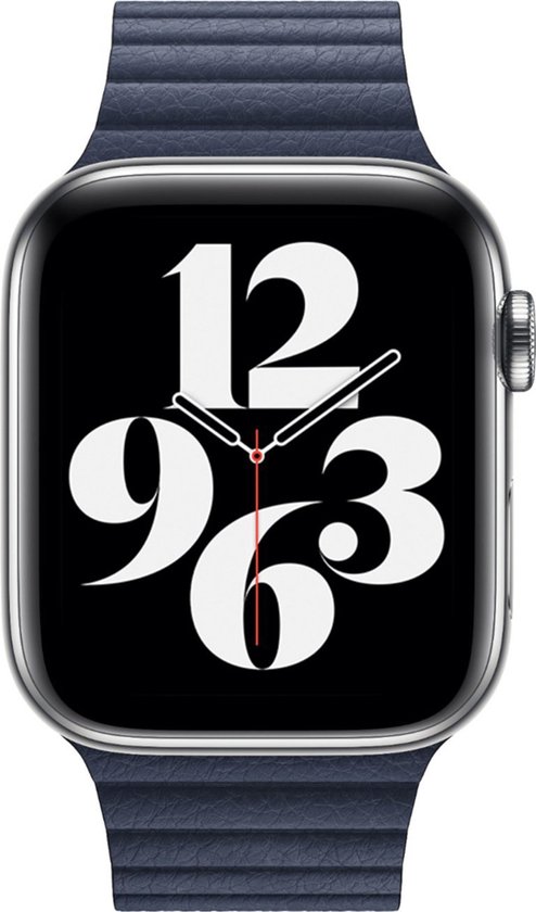 Apple Leather Loop L voor de Apple Watch Series 1 / 2 / 3 / 4 / 5 / 6 ...