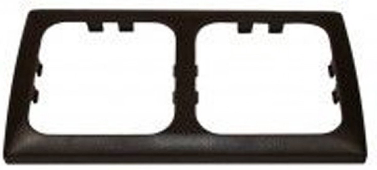 Afdekraam 2-vaks bruin Softline