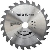 YATO Cirkelzaagblad Ø160 mm - 24T - binnendiameter 20 mm