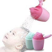 Tasse de Shampooing pour tout-petits - Couleur : vert - Lessive des cheveux de Bébé - Tasse de Bébé - Tasse de lavage de Bébé verte - Bain de Bébé - Lessive facile des cheveux de Bébé - Arrosoir de lavage de Bébé -