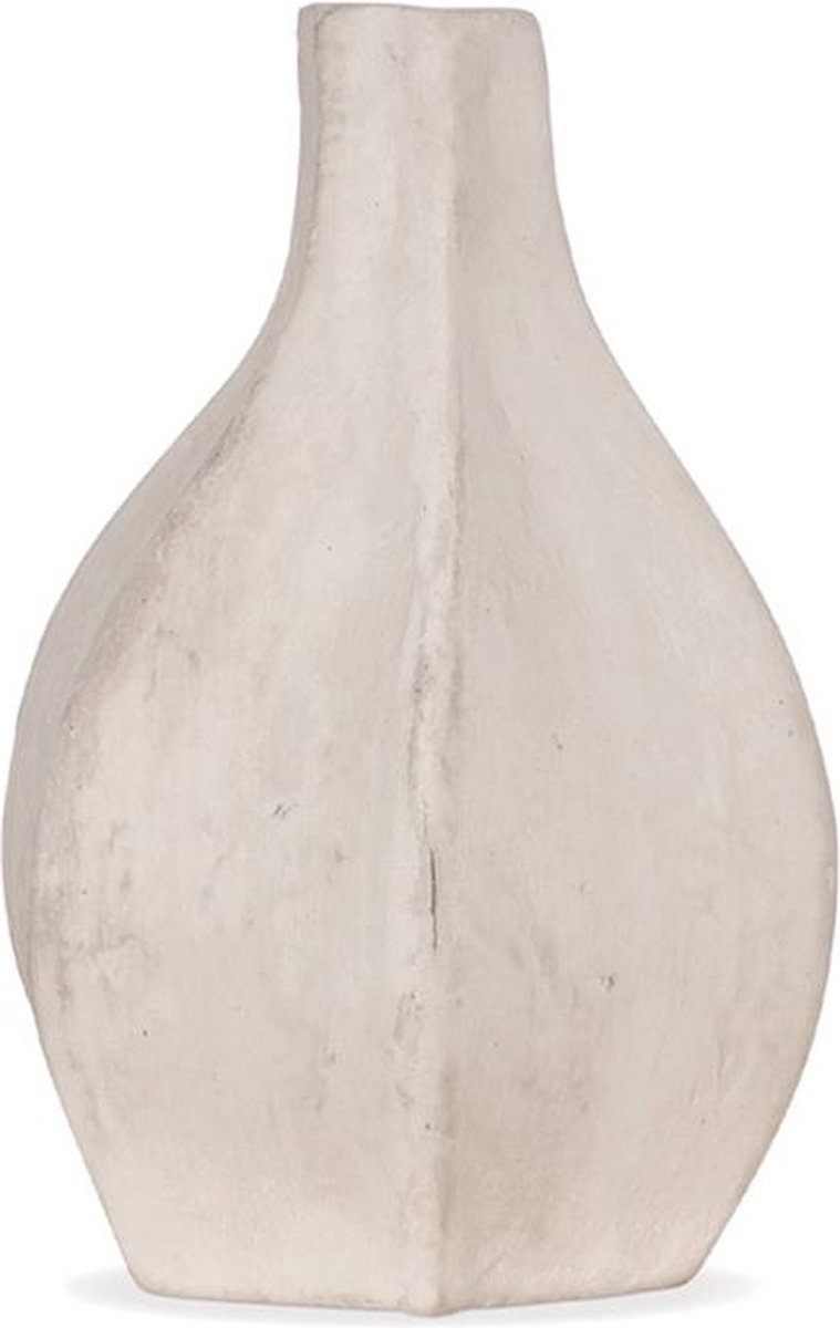 OPJET Papier Mache vaas D17.5 H22cm
