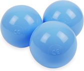Ballenbak ballen - 100 stuks - 70 mm - baby blauw