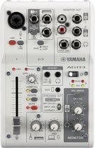 Yamaha AG03MK2W - Live streaming mixer, wit
