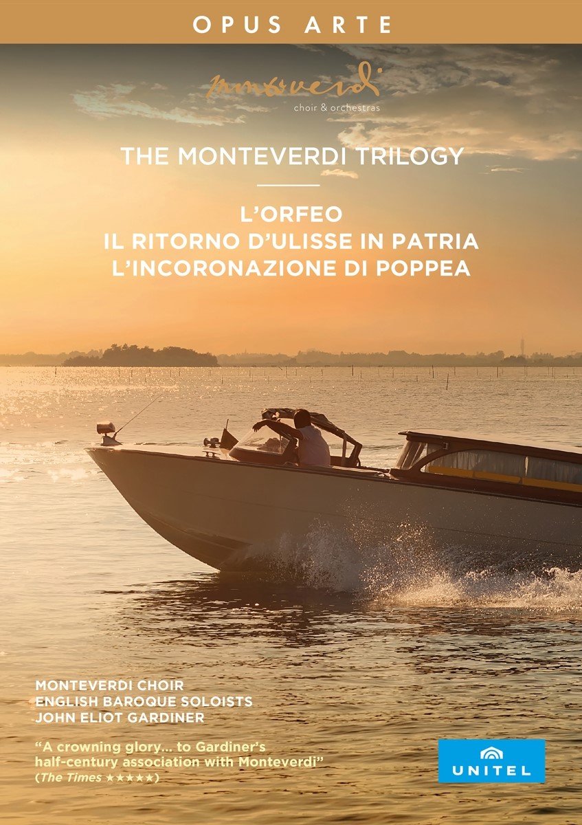 English Baroque Soloists, John Eliot Gardiner - The Monteverdi Trilogy (3 DVD)