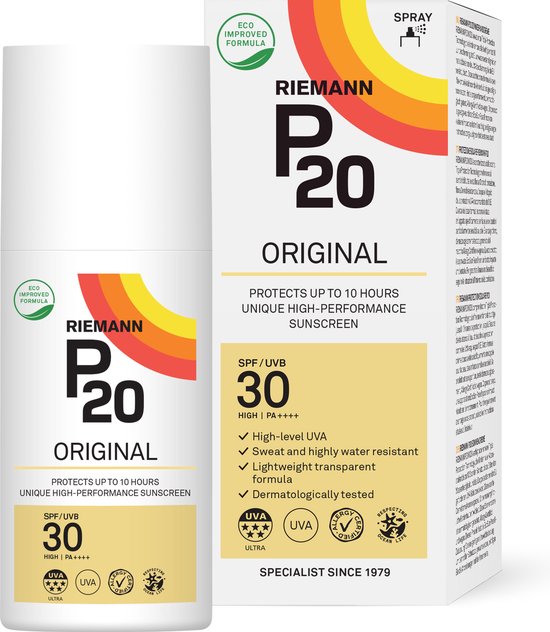 P20 Original SPF 30 - Zonnebrand Spray - Factor 30 - 175 ml