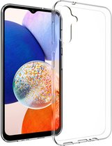 Accezz Hoesje Geschikt voor Samsung Galaxy A14 (5G) / A14 (4G) Hoesje Siliconen - Accezz Clear Backcover - Transparant