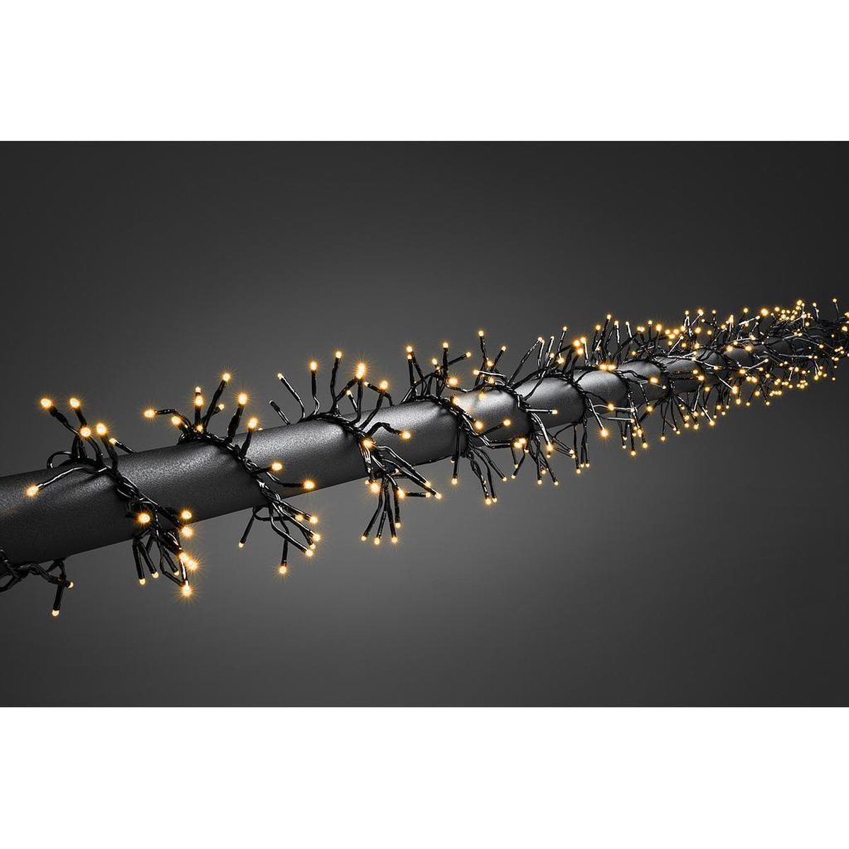 Konstsmide Micro LED Clustersnoer 576 Extra warmwitte lampjes met Afstandsbediening