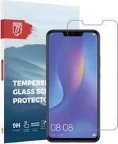 Rosso 9H Tempered Glass Screen Protector Geschikt voor Huawei P Smart Plus | Glasplaatje | Beschermlaag | Beschermglas | 9H Hardheid