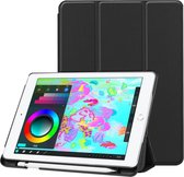 Apple iPad 2017 / 2018 / Air / Air 2 Tri-Fold Hoes Zwart