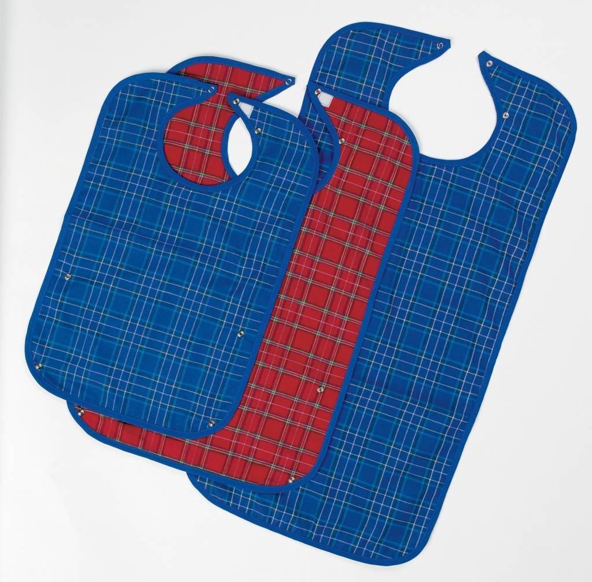 Slab geruit Economy- S - rood