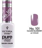 VICTORIA VYNN™ Gel Nagellak - Gel Polish - Pure Creamy Hybrid  - 8 ml - Glazed Blueberry  - 101