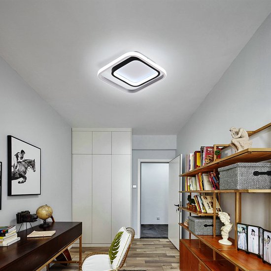 Moderne Eenvoudige Massief Houten Plafondlamp Geel