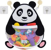 Opberger voor badspeelgoed | Panda Net Badkuip Speelgoed Badspeelgoed Opslag | Badnet voor speelgoed | Badkuipnet Kindvriendelijk | Organisator voor badspeelgoed