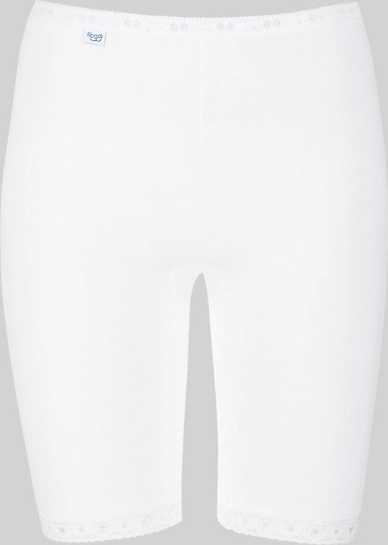 sloggi Basic+ Dames Short lange pijp - Zwart - Maat 44