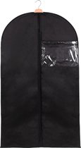 Springos Garment Cover - Storage Bag - Sacs à vêtements avec fermeture éclair - 100 cm - Zwart
