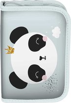 Pochette Fourrée Panda , Glitter - 19,5 x 13 cm - 22 pcs. -Polyester