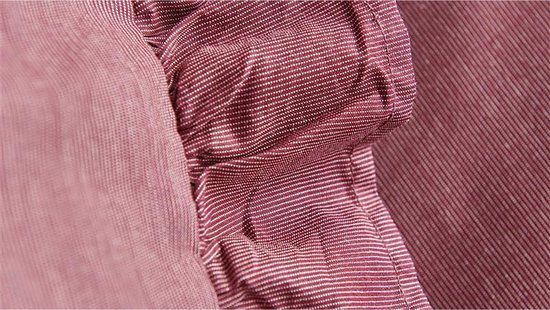 At Home by Beddinghouse Flamboyant dekbedovertrek - Eenpersoons - 140x200/220 cm - Donker roze van Merkloos — afbeelding 2