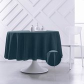 Nappe Today Ronde - Ø180cm - Polyester - Paon - Vert
