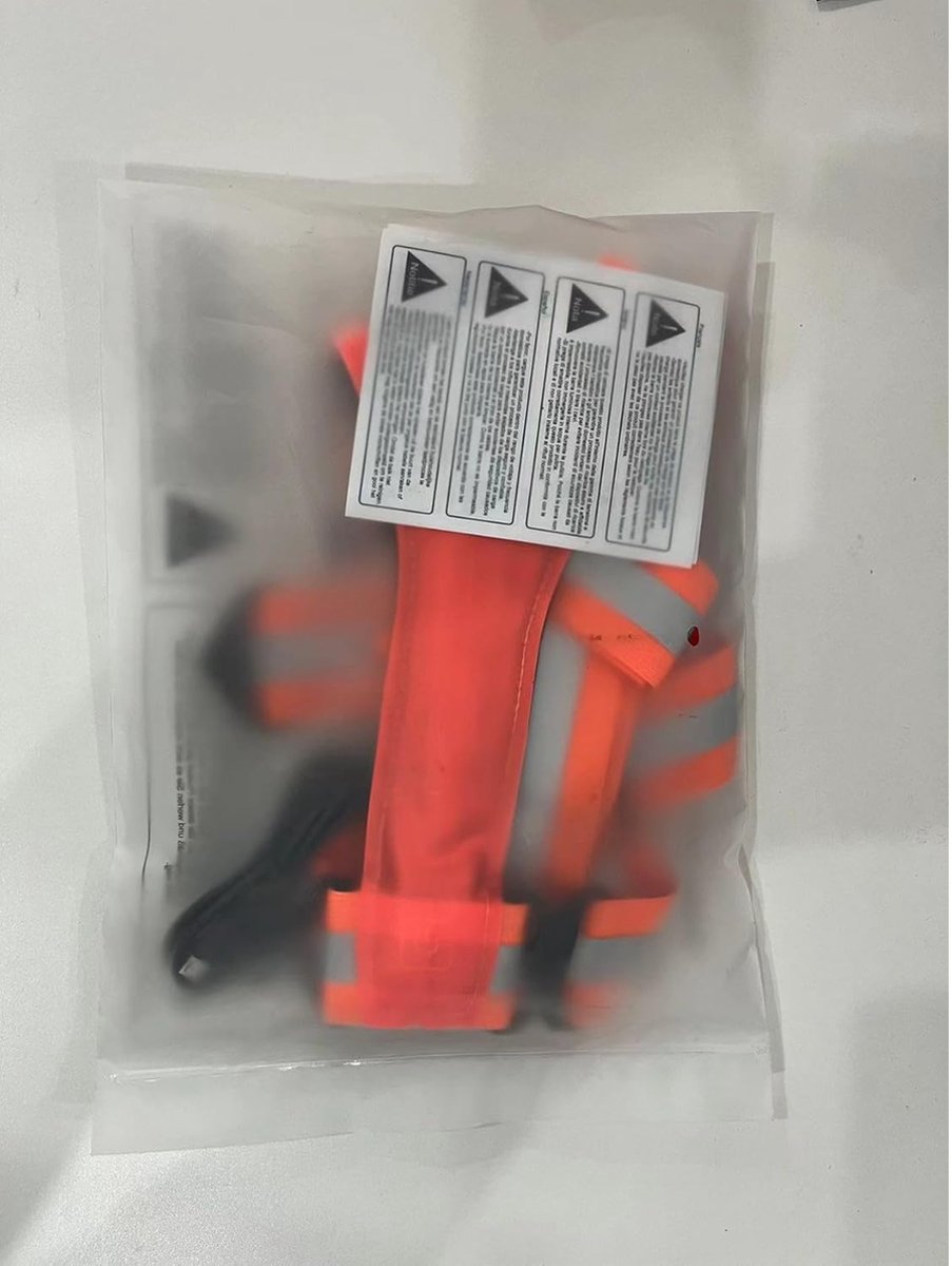 Hardloopvest Met Verlichting En Telefoonhouder