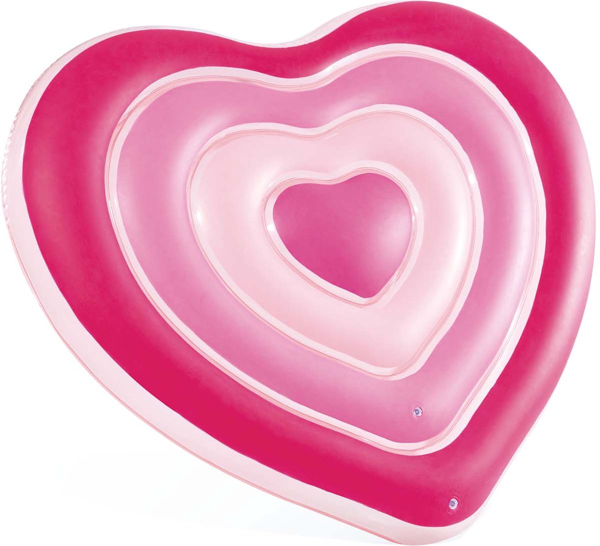 Vlot Sweetheart - Drijfmat - Roze - 155x135x25 cm - Opblaasbaar Luchtbed Voor In Het Water - Drijven Op Het Water - Spelen In Het Water - Zwembad - Strand - Waterbed Voor Meisjes - Waterspeelgoed - Luchtmatras – foto 8