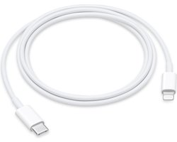 Apple Originele USB-C Naar Lightning Kabel - 1 Meter - Wit
