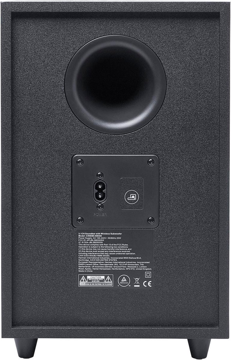 JBL SB560 - 3.1 Soundbar met Draadloze Subwoofer thumbnail 6
