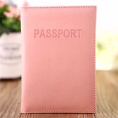 Fintie paspoorthouder - Super slank premium PU-leer RFID-blokkerende internationale paspoorthoes beschermhoes voor mannen en vrouwen, Seal Design